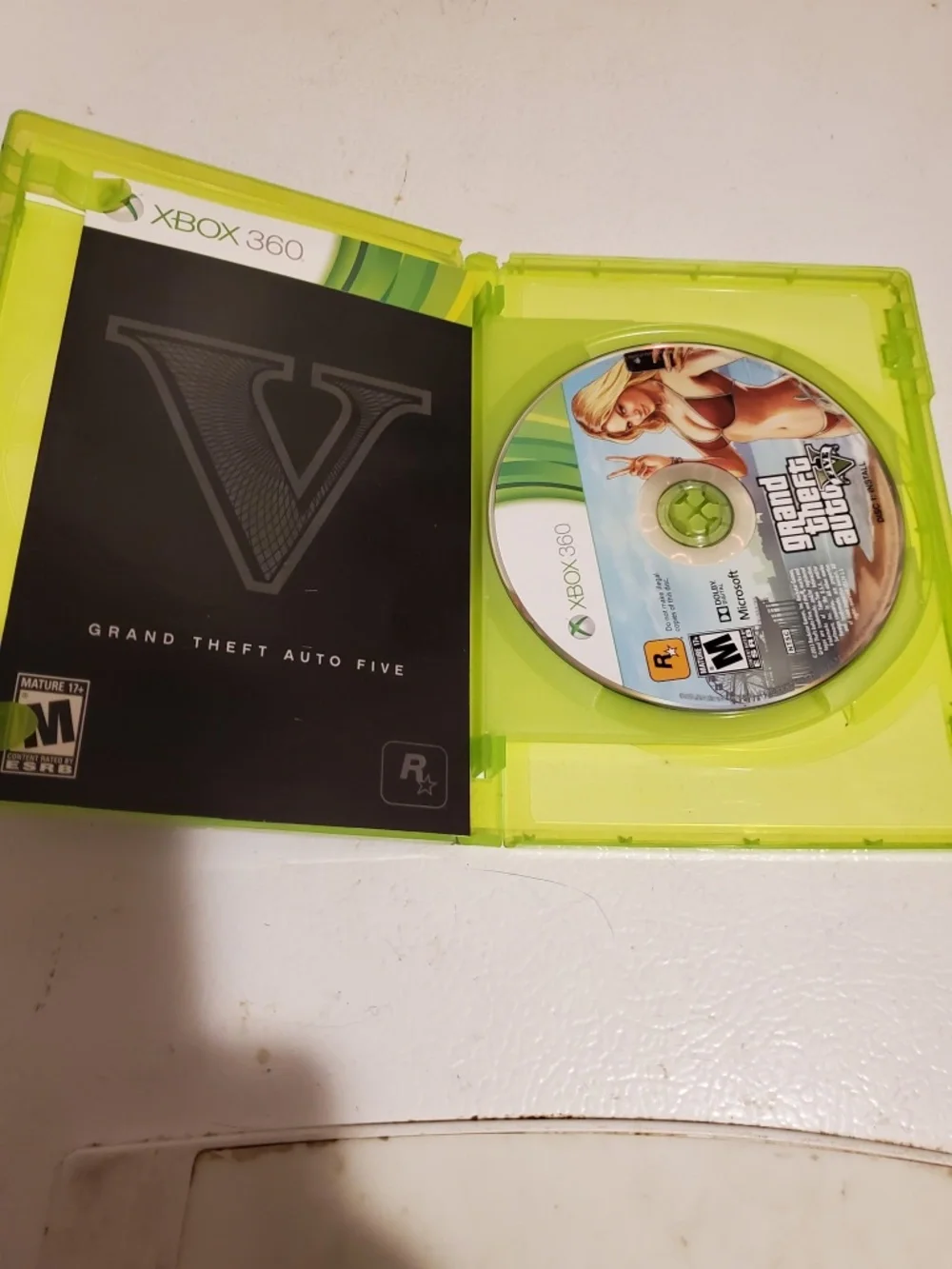 Grand theft auto for Xbox 360